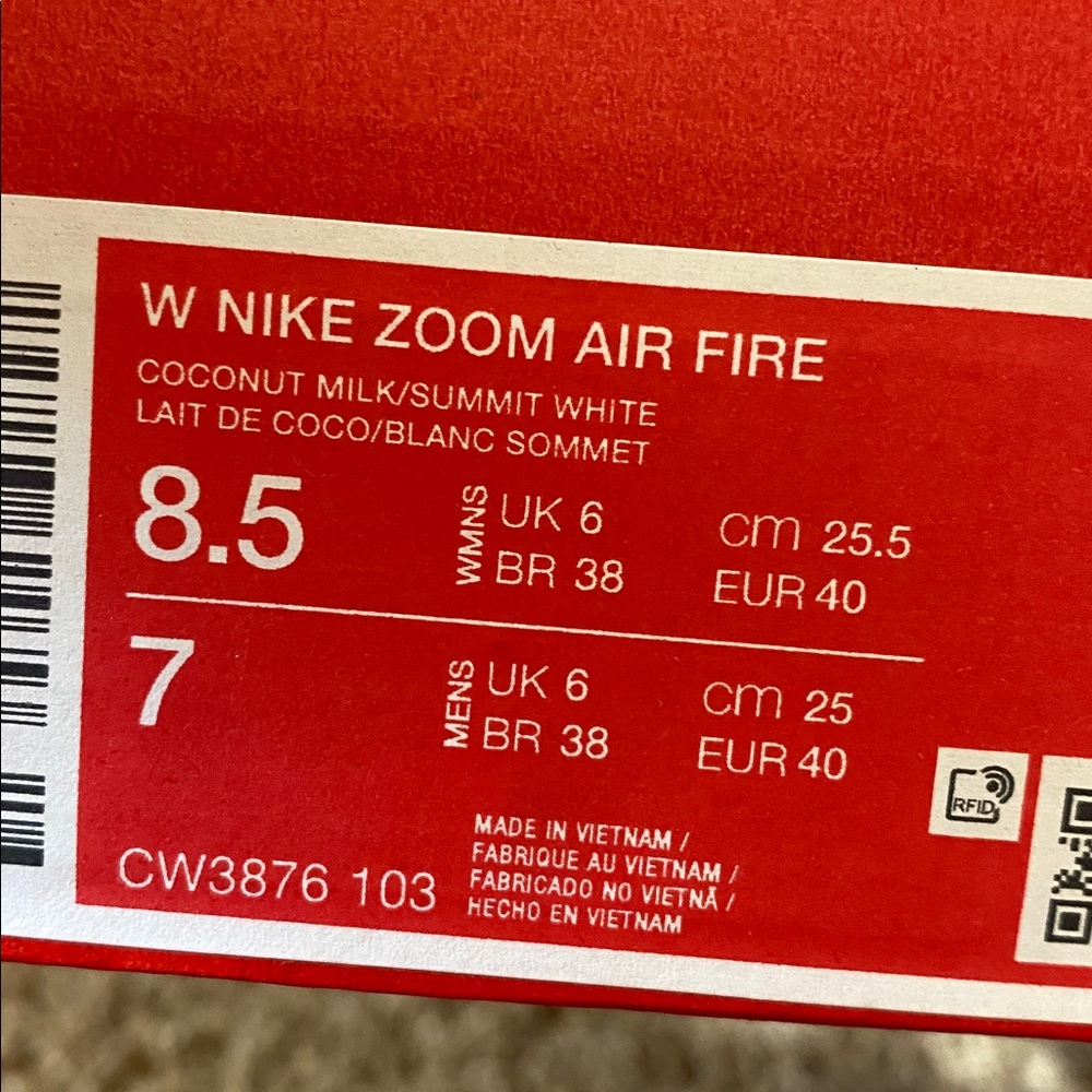 Nike | NIB Women's Nike Zoom Air Fire Sneakers - Picture 9 of 11